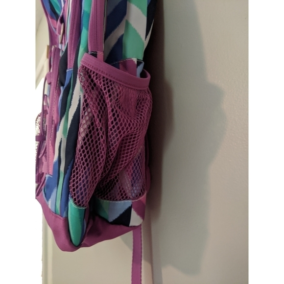 🆕 PB Teen Striped "Courtney" Backpack - Picture 11 of 15